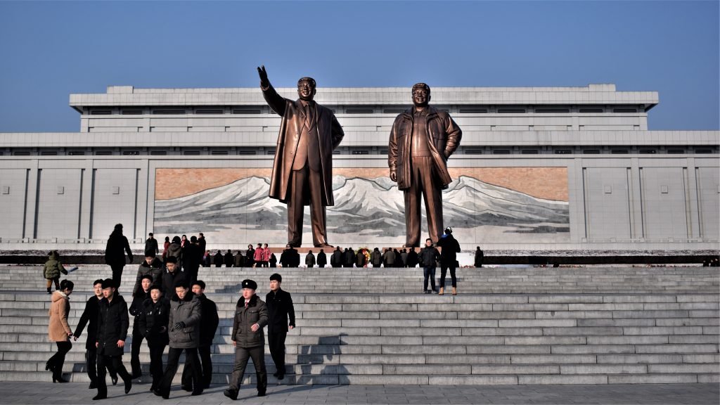 Mansudae Grand Monument, Pyongyang, DPRK