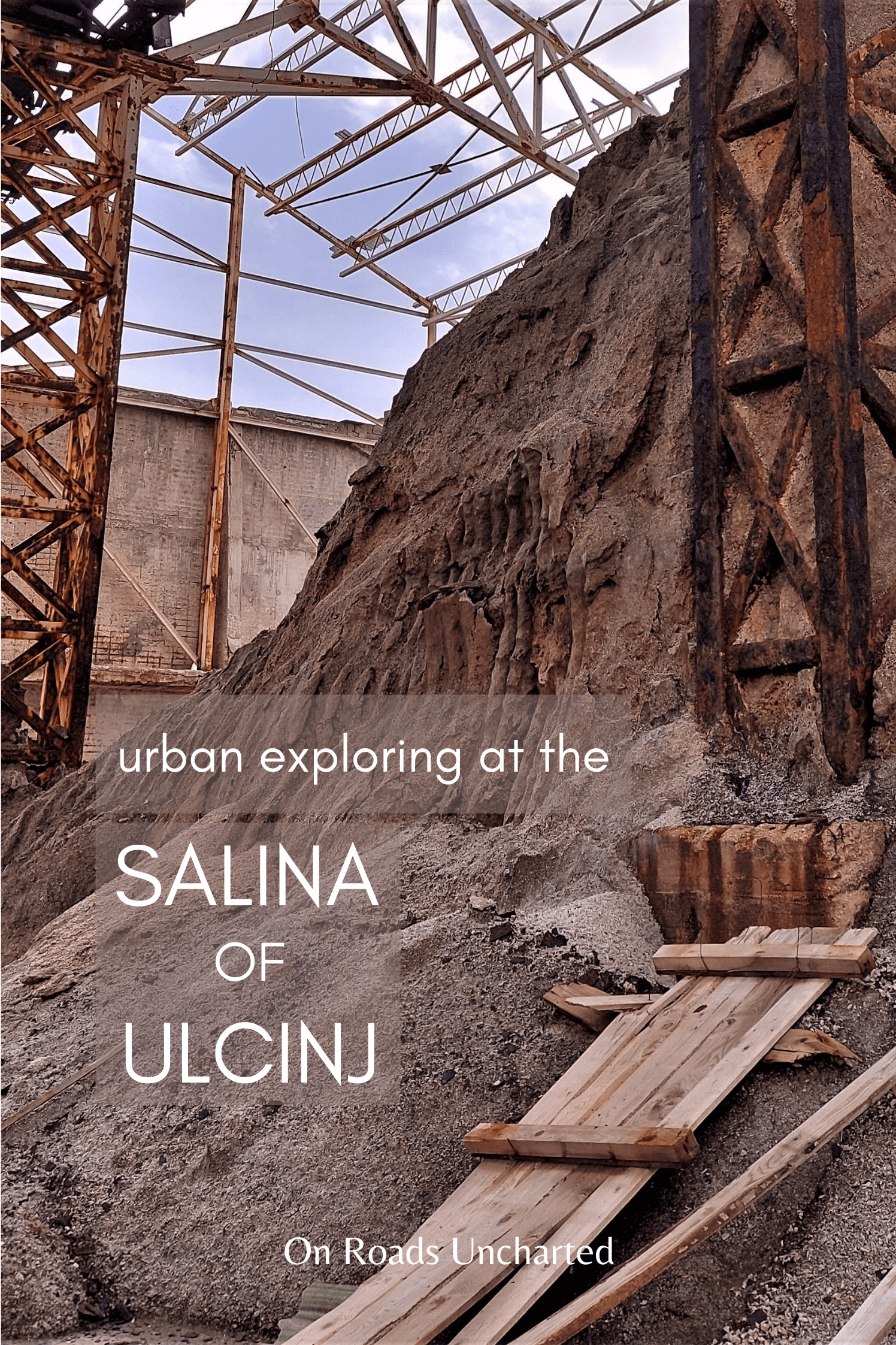 Urban exploring salina of Ulcinj pin