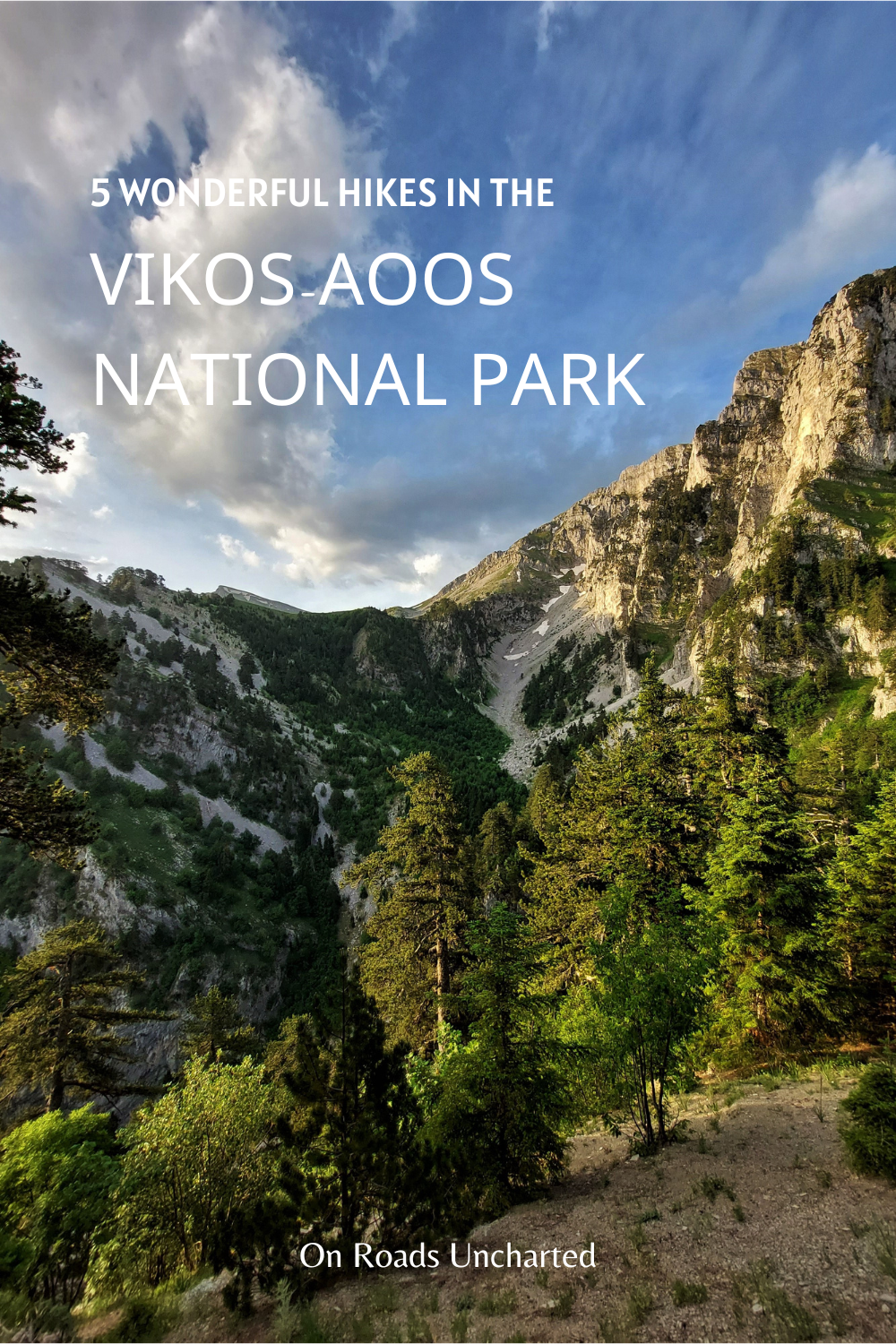 5 hikes Vikos-Aoos pin